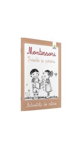 Montessori Pasari si insecte - Activitati de citire