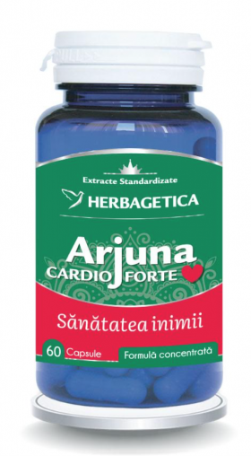 Arjuna-cardio forte - Herbagetica 30 capsule