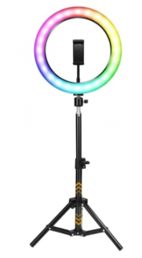 Lampa circulara profesionala LED Ring Light RGB Andowl Q MG34