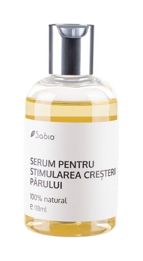 Serum pentru stimularea cresterii parului, 118ml, Sabio