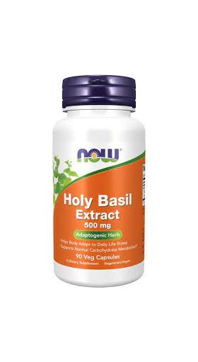 Now Holy Basil Extract 500 mg 90 vcaps