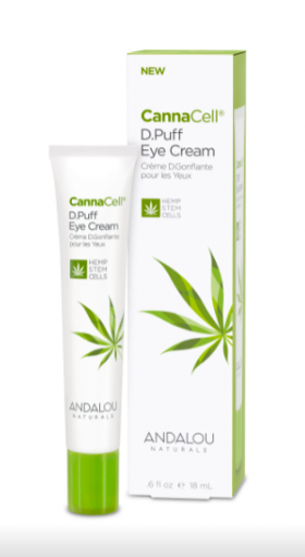 Crema revitalizanta pentru zona ochilor, CannaCell D.Puff Eye Cream, 18ml - Secom - Andalou