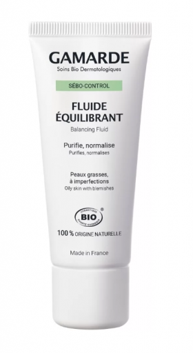 Fluid echilibrant matifiant Bio pentru ten gras, 40g, Gamarde