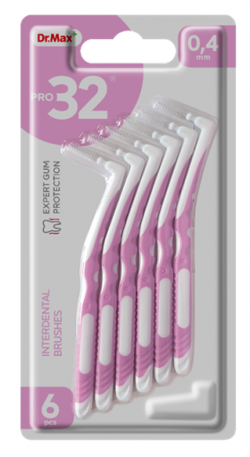 Pro32 Periute interdentare 0,4mm, 6 bucati