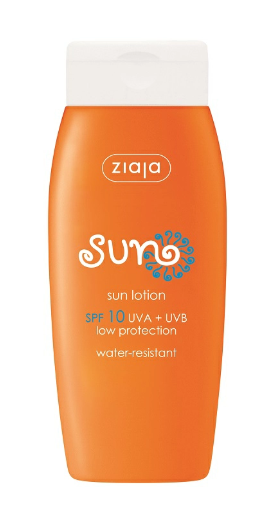 Lotiune pentru protectie solara, SPF10, 150ml - Ziaja