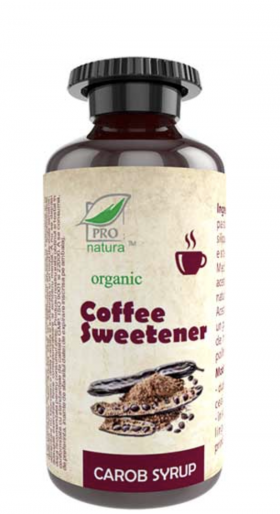 Coffee Sweetener Carob syrup, 200ml - Pro Natura