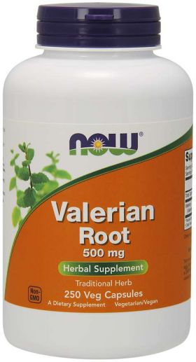 Valeriană 500 mg - NOW Foods