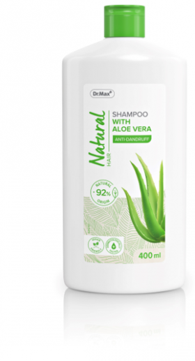 Dr. Max Natural Sampon cu aloe vera, 400ml