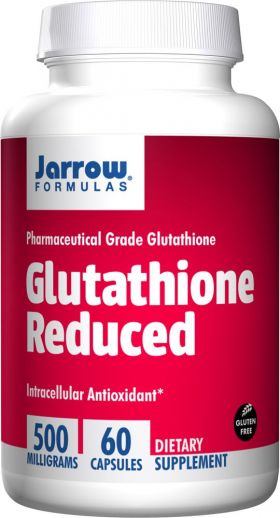 Glutathione Reduced - Glutation redus 500mg 60cps - Jarrow Formulas - SECOM