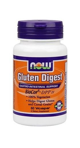 Now Gluten Digest 60 veg caps