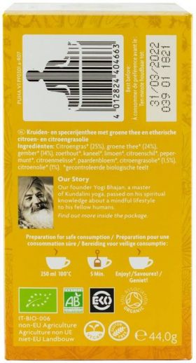 Ceai ECO-BIO pentru simturi, Fericire pura - 44g - Yogi Tea