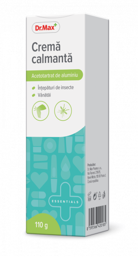 Dr. Max Crema calmanta cu acetotartrat de aluminiu, 110g