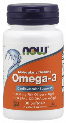 Now Omega 3 30 softgels