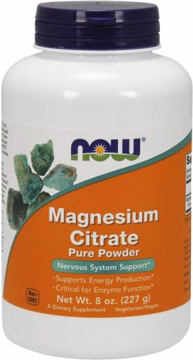 Now Magnesium Citrate Pure Powder 227 g