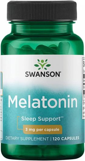 Swanson Melatonin 3mg 120 caps