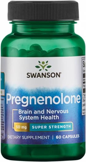 Swanson Pregnenolone 50 mg 60 caps