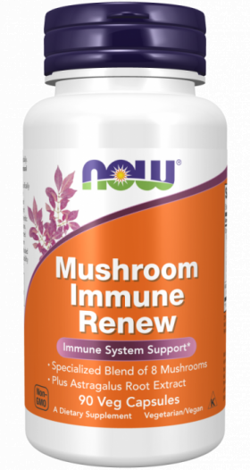 Now Mushroom Immune Renew 90 vcaps