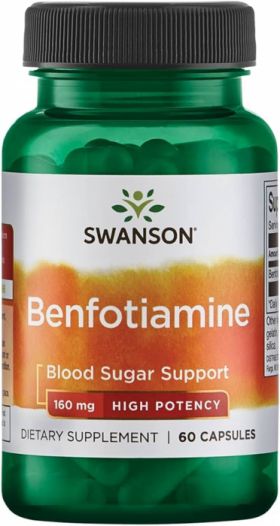 Swanson Benfotiamine 160 mg 60 caps