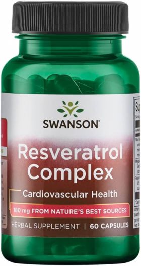 Swanson Resveratrol Complex 60 caps