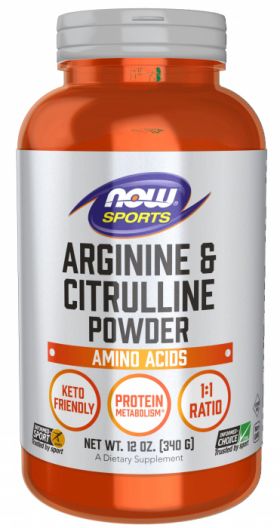 Now Arginine Citrulline 340 grams