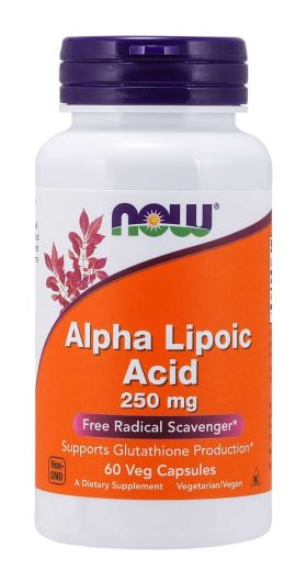 Acid alfa lipoic 250 mg - NOW Foods