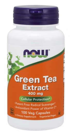 Extract de ceai verde 400 mg - NOW Foods