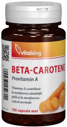 Betacaroten natural, 100 cps - VITAKING