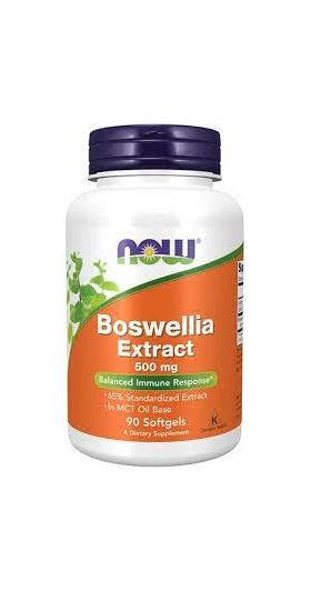 Now Boswellia Extract 500mg 90 softgels