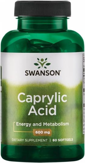 Swanson Caprylic Acid 60 softgel