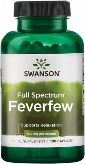 Swanson Feverfew 100 caps