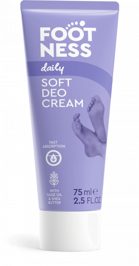 Crema dezodorizanta delicata 3 in 1, 75 ml, Footness