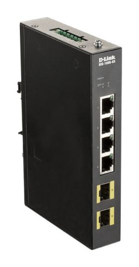 D-Link DIS-100G-6S switch-uri Gestionate Gigabit Ethernet (10/100/1000) Negru (DIS-100G-6S)
