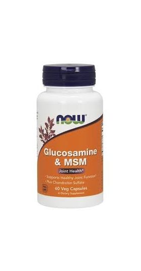 Now Glucosamine + MSM 60 veg caps