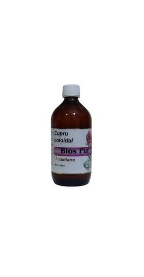 Cupru Coloidal Bios Pur 10ppm, 480ml, Aghoras