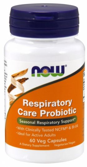 Now Respiratory Care Probiotic 60 vcaps