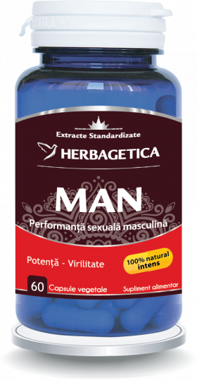 Man Zen Forte, 60 capsule, Herbagetica