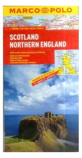 Scotland / Northern England Marco Polo Map | Marco Polo