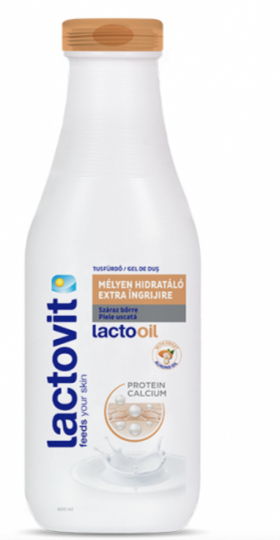 Gel de dus extra ingrijire pentru piele uscata Lactooil, 600ml - Lactovit