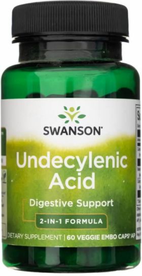 Swanson Undecyclenic Acid 60 vcaps