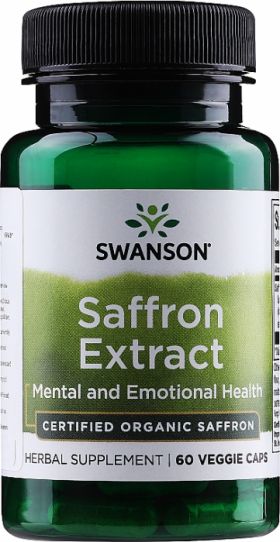 Swanson Saffron Extract 60 vcaps