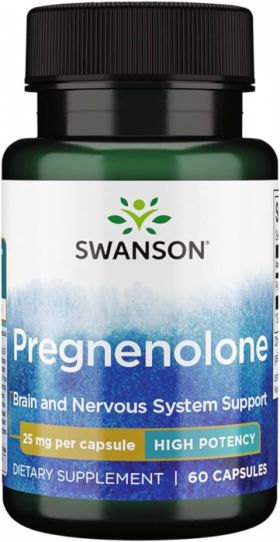 Swanson Pregnenolone 25 mg 60 caps