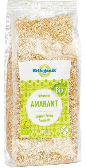 Amaranth expandat, eco-bio, 100g - Biorganik