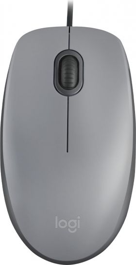 logitech LOGITECH M110 Silent - MID GRAY - EMEA (910-006760)