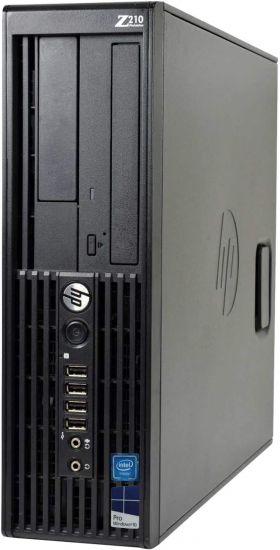 Workstation HP Z210 SFF, Intel Core i5-2400, 3.1GHz, 4GB DDR3, 500GB SATA, DVD-RW