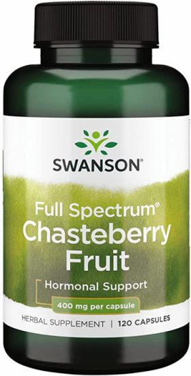 Swanson Full Spectrum Chasteberry Fruit 400mg 120 caps