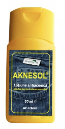 Aknesol Lot Antiacneica, 60ml - Transvital