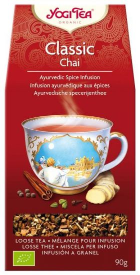 Ceai Bio CLASSIC CHAI - eco-bio 90g - Yogi Tea