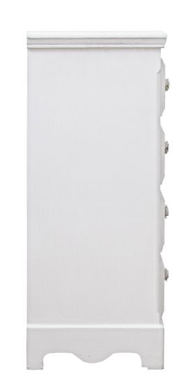 Comoda Blanc, Bizzotto, 40 x 30 x 76 cm, MDF