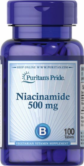 Puritan s Pride Niacinamide 500 mg 100 tab