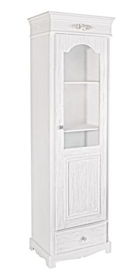 Vitrina Blanc, Bizzotto, 50 x 34 x 170 cm, MDF